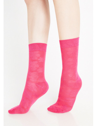 Ponožky kvety MODAL