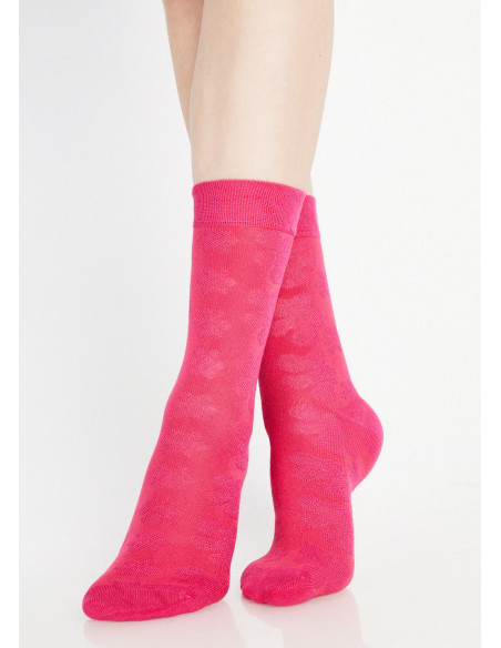 Ponožky kvety MODAL