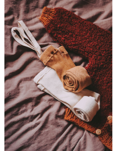 Detské pančuchové nohavice DUFICA béžové