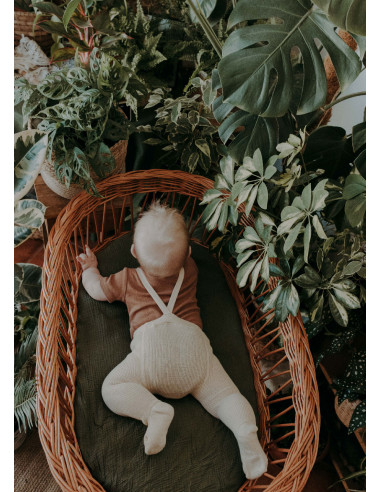 Detské pančuchové nohavice DUFICA hnedé