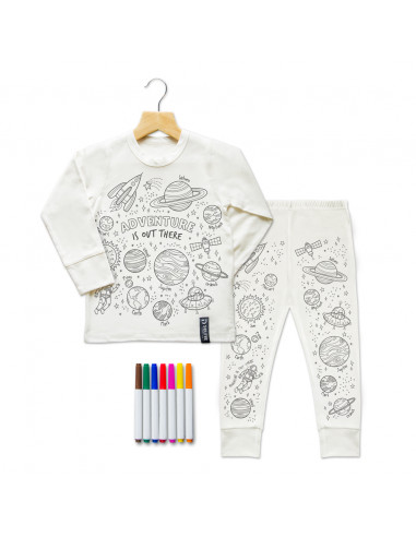 Vyfarbovacie pyžamo VESMÍR