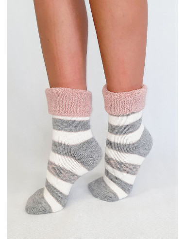 Dámske ponožky ANETA ružové