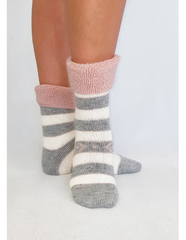 Dámske ponožky ANETA ružové