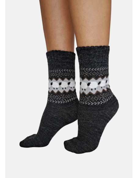 Ponožky OVEČKY SONIA šedá
