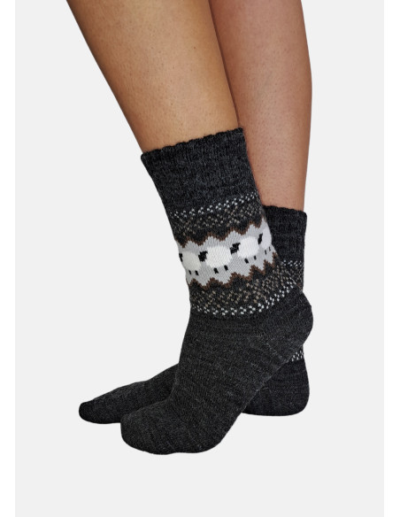 Ponožky OVEČKY SONIA šedá