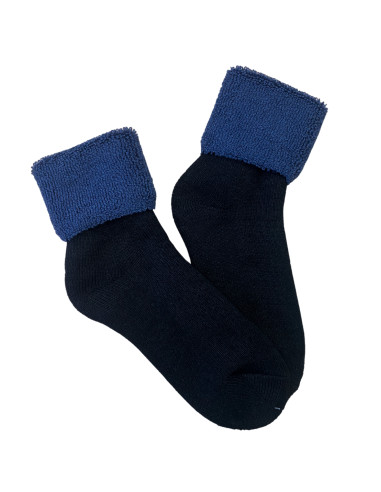 Ponožky HERMINA čierno-modré
