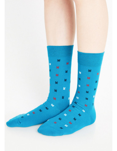 Ponožky LOGOMANIA mentolová