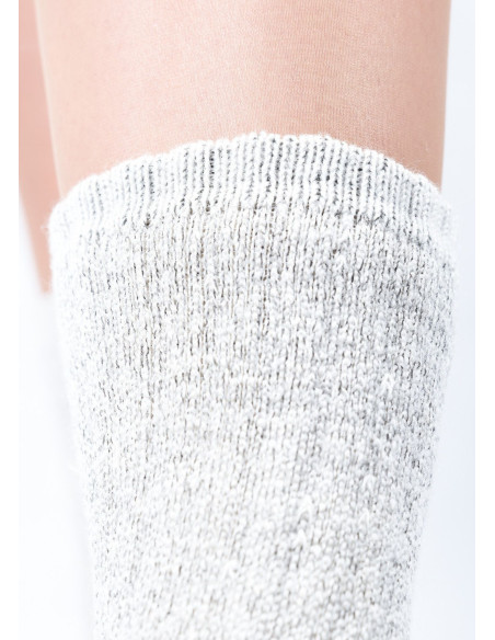 Zimné ponožky ARTIK VLNA 40% sivé