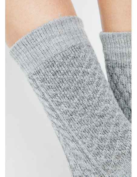 Ponožky OSMIČKA sivá