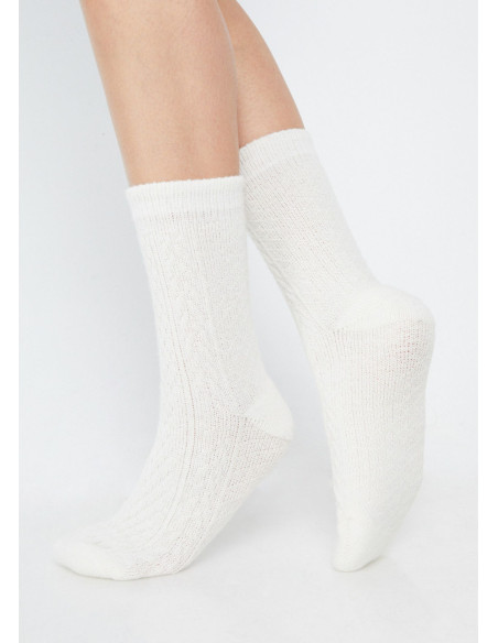Ponožky OSMIČKA biela
