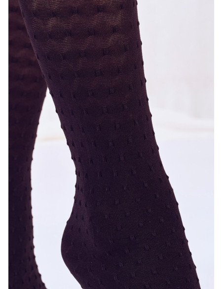 Dámske podkolienky PUNTATO čierne