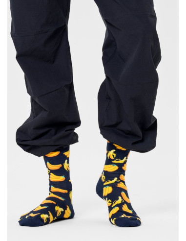 Ponožky HAPPY SOCKS BANANA navy