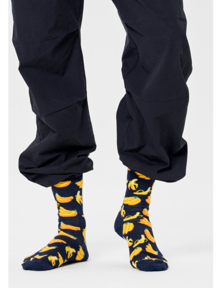 Ponožky HAPPY SOCKS BANANA navy