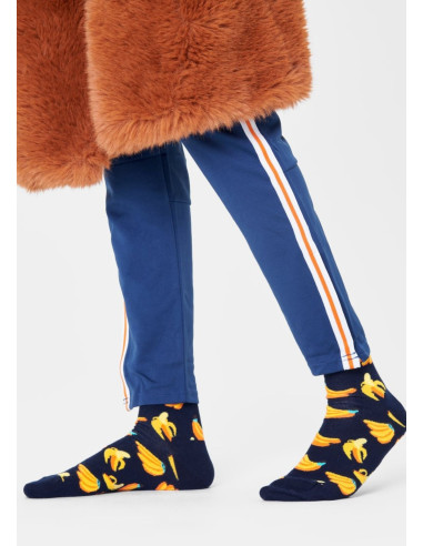 Ponožky HAPPY SOCKS BANANA navy