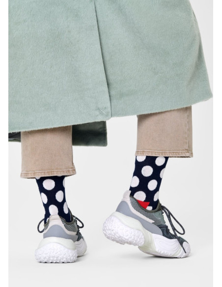 Ponožky HAPPY SOCKS BIG DOT navy