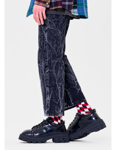 Ponožky HAPPY SOCKS FILLED OPTIC navy