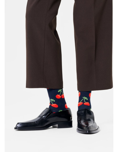 Ponožky HAPPY SOCKS CHERRY navy