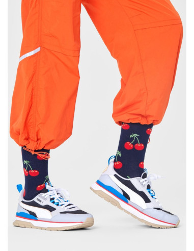 Ponožky HAPPY SOCKS CHERRY navy