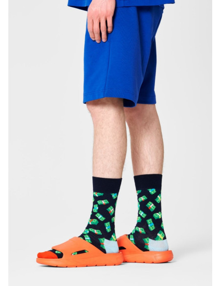 Ponožky HAPPY SOCKS MONEY MONEY navy