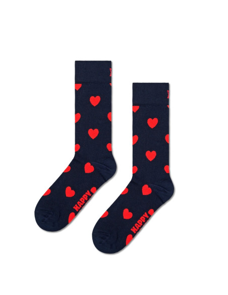 Ponožky HAPPY SOCKS HEART navy