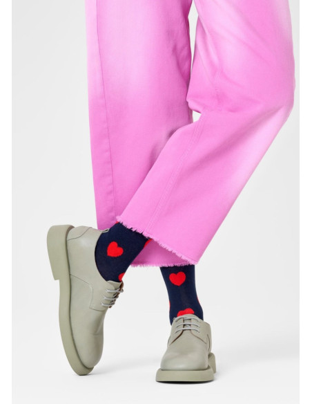 Ponožky HAPPY SOCKS HEART navy