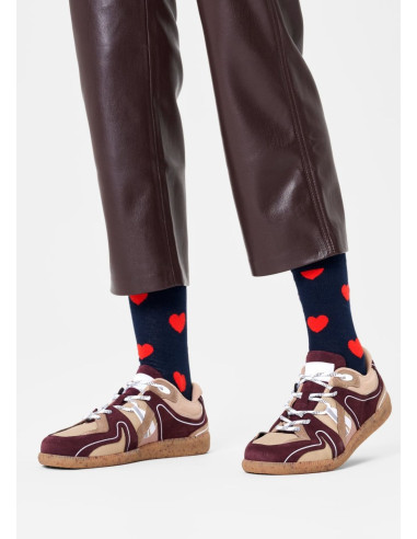 Ponožky HAPPY SOCKS HEART navy