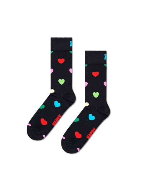 Ponožky HAPPY SOCKS HEART black