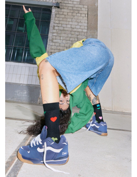 Ponožky HAPPY SOCKS HEART black