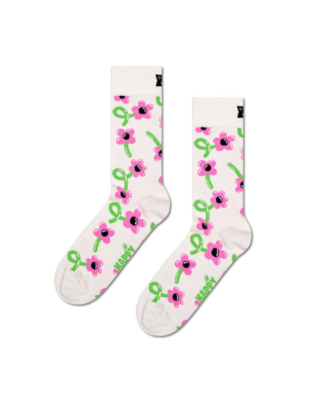 Ponožky HAPPY SOCKS BALLOON FLOWER white