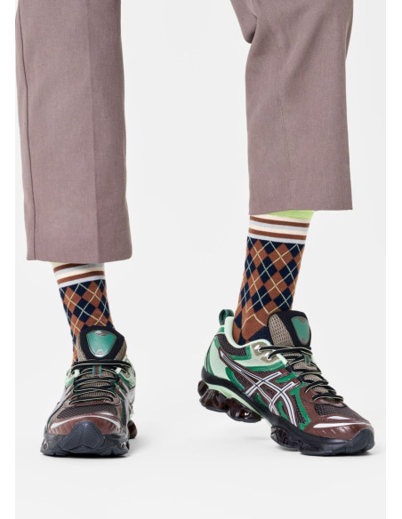 Ponožky HAPPY SOCKS MIXED ARGYLE navy