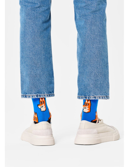 Ponožky HAPPY SOCKS FOX blue