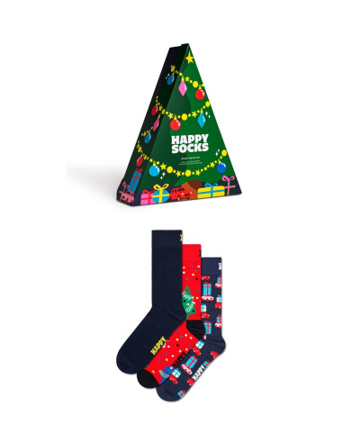 Ponožky HAPPY SOCKS HOLIDAY TREE GIFT...