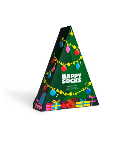 Ponožky HAPPY SOCKS HOLIDAY TREE GIFT...