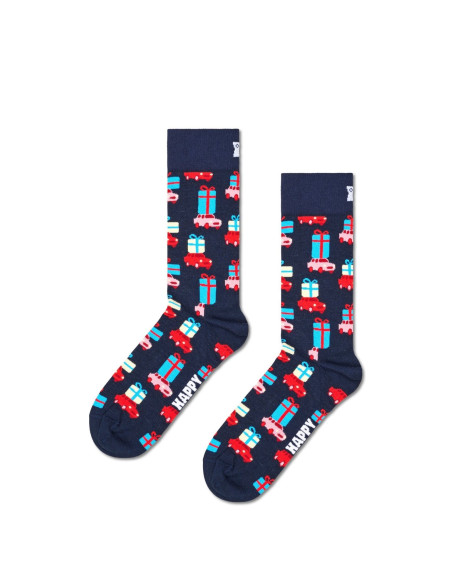 Ponožky HAPPY SOCKS HOLIDAY NAVY GIFT SET navy 3-pack
