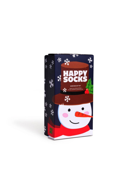 Ponožky HAPPY SOCKS HOLIDAY NAVY GIFT SET navy 3-pack
