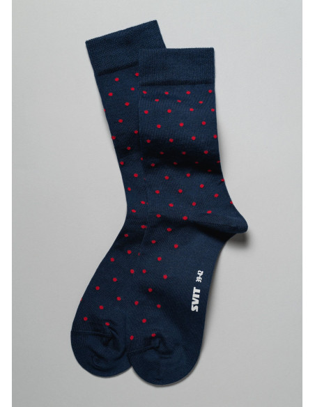 Ponožky BODKA modré