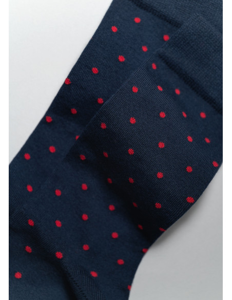 Ponožky BODKA modré