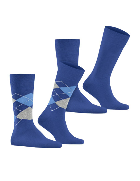 Pánske ponožky BURLINGTON EVERYDAY ARGYLE 2 PACK