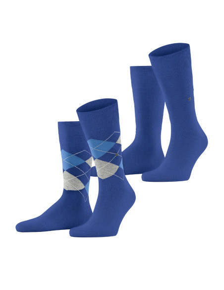 Pánske ponožky BURLINGTON EVERYDAY ARGYLE 2 PACK