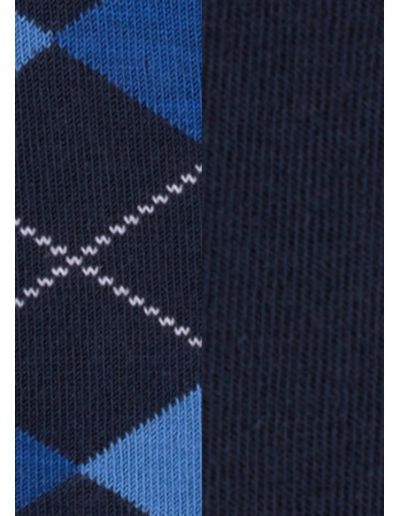 Pánske ponožky BURLINGTON EVERYDAY ARGYLE 2 PACK