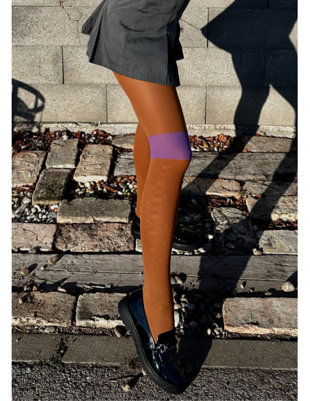 DAJANA RODRIGUEZ x BEPON pančuchové nohavice TRINITY