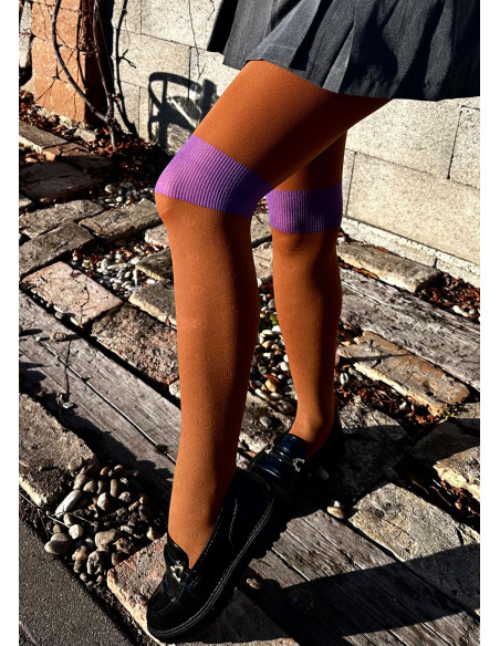 DAJANA RODRIGUEZ x BEPON pančuchové nohavice TRINITY