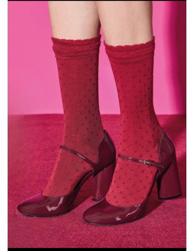 Dámske ponožky DOT s kašmírom