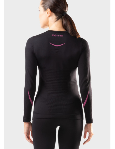 Dámske TERMO tričko TECHNO FLEECE black