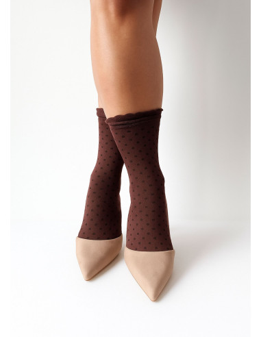 Dámske ponožky DOT s kašmírom