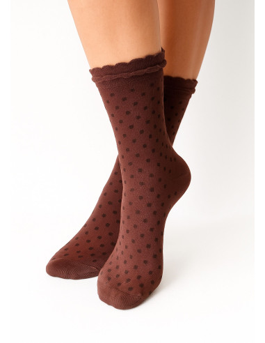 Dámske ponožky DOT s kašmírom