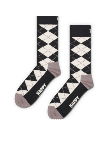 Ponožky HAPPY SOCKS ARGYLE black
