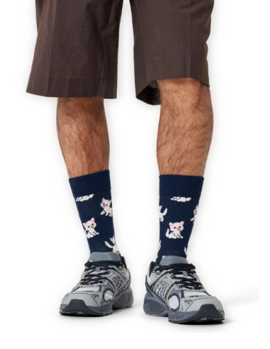 Ponožky HAPPY SOCKS KITTEN navy