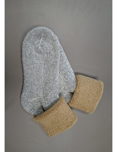 Ponožky HERMINA piesková