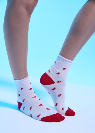 Dámske bavlnené ponožky CHILI 2